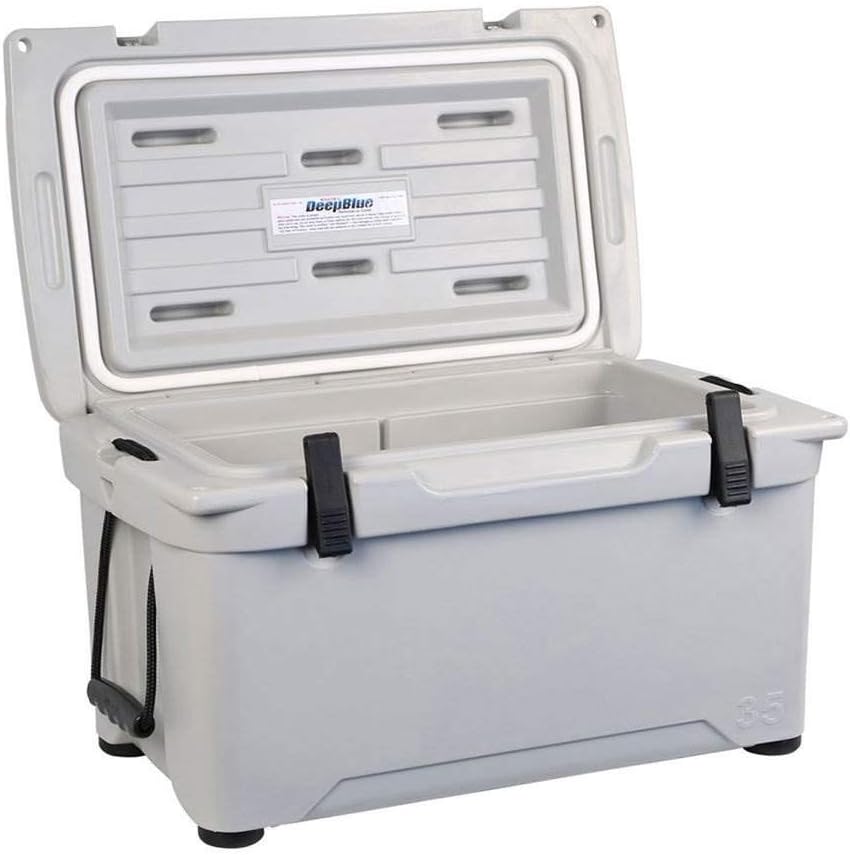 Engel ENG35 High Performance Cooler – Haze Gray, 42 Liters, Plastic