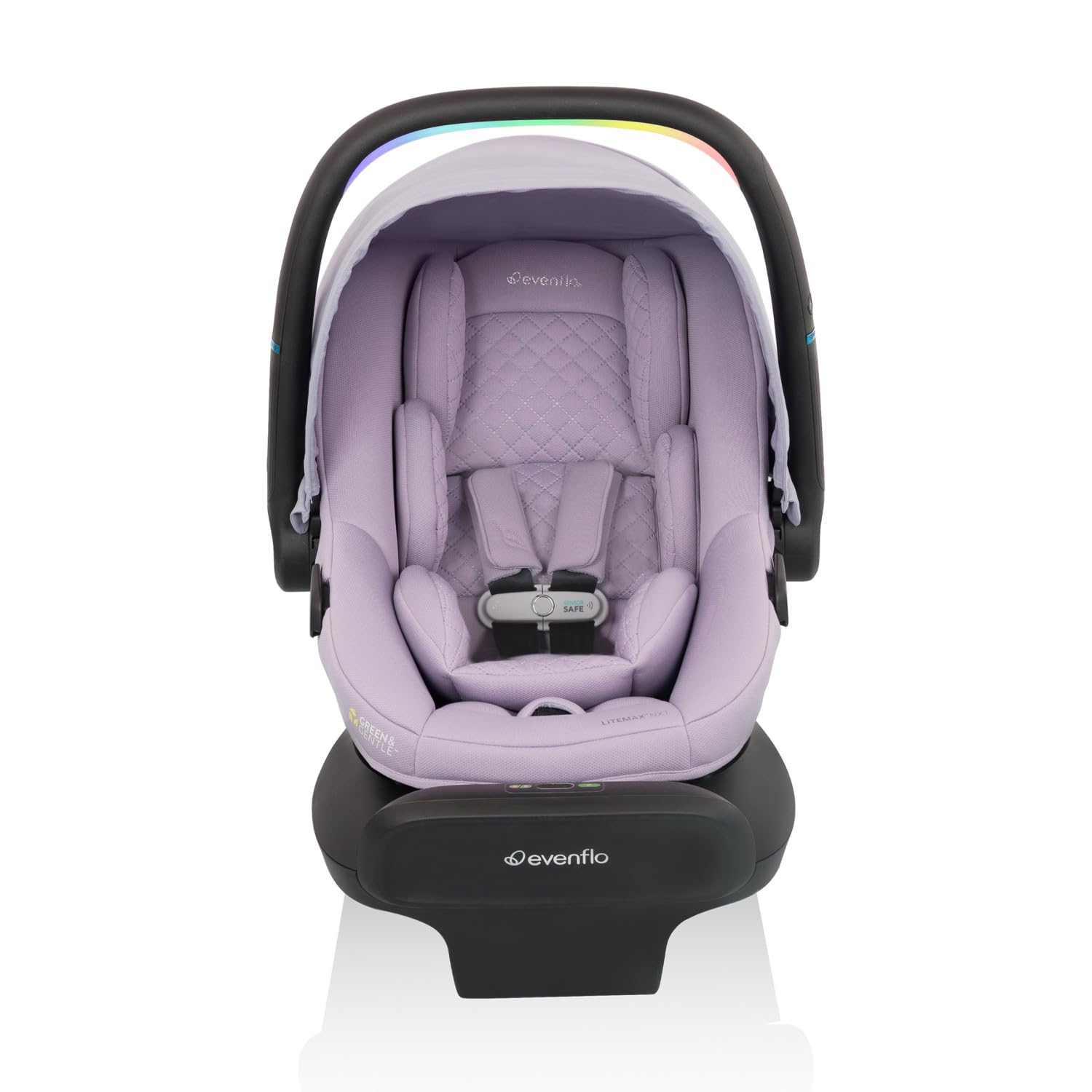 Evenflo LiteMax NXT Infant Car Seat with SensorySoothe (Agate Purple)