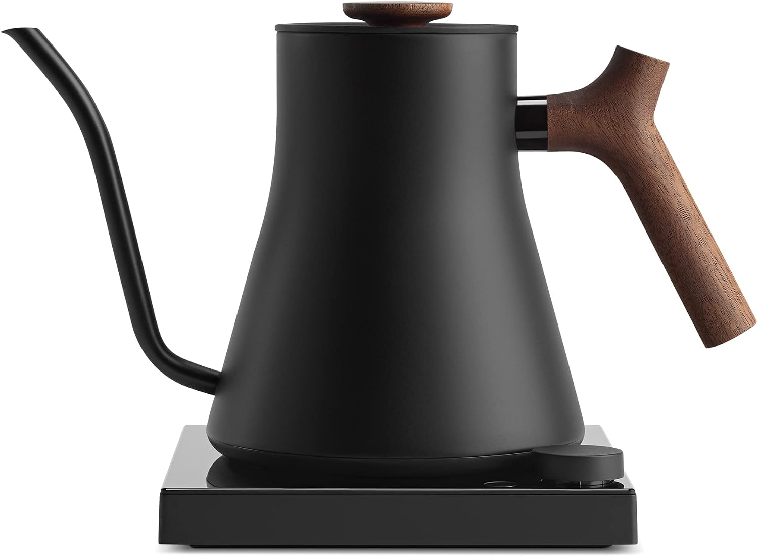 Fellow Stagg EKG Pro Studio Edition 1L Pour Over Kettle – Matte Black with Walnut