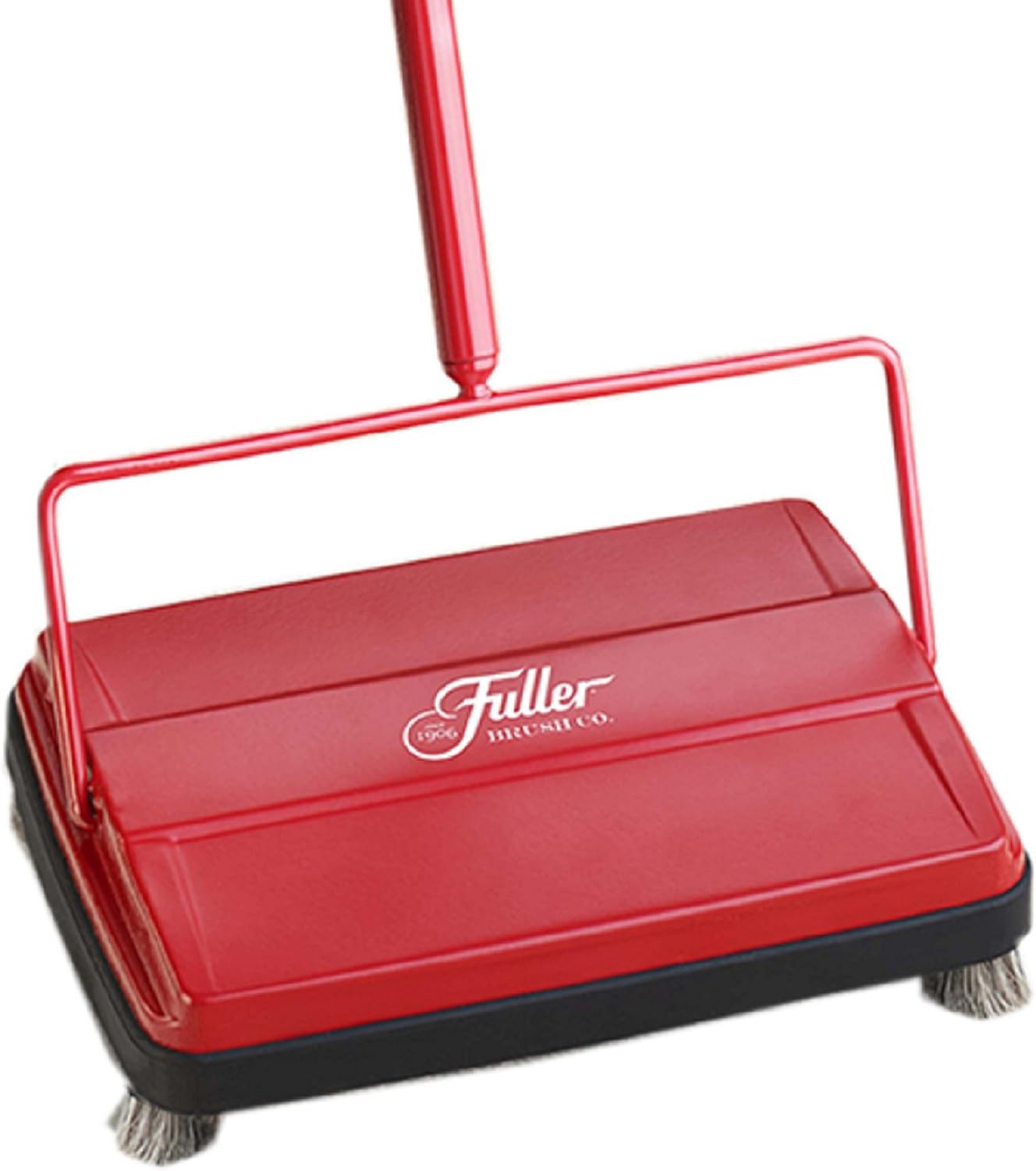 Fuller Brush 17052 Electrostatic Carpet & Floor Sweeper – 9″ Cleaning Path – Red