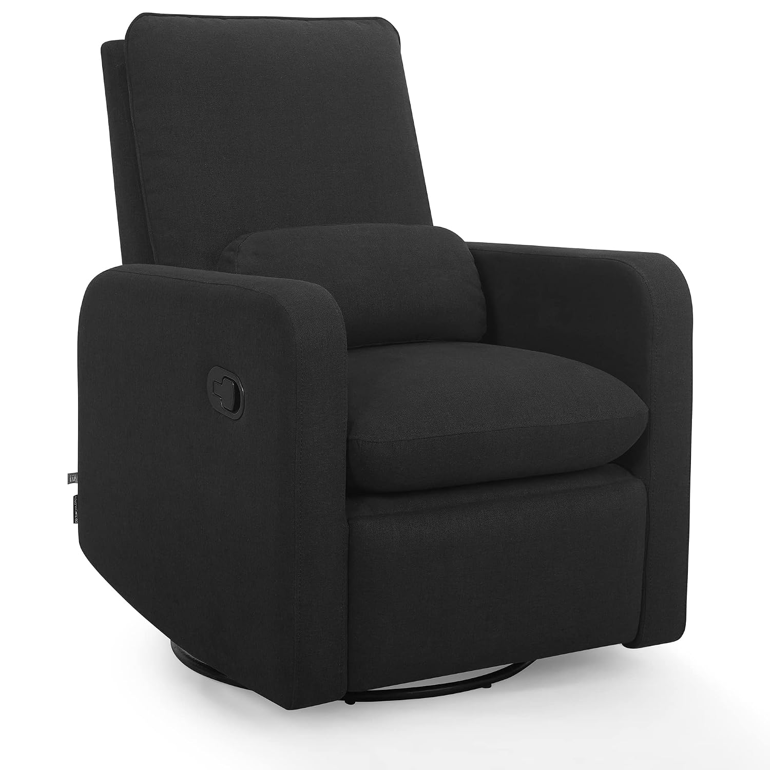 GAP babyGap Cloud Recliner with LiveSmart Evolve – Sustainable Performance Fabric, Jet Black