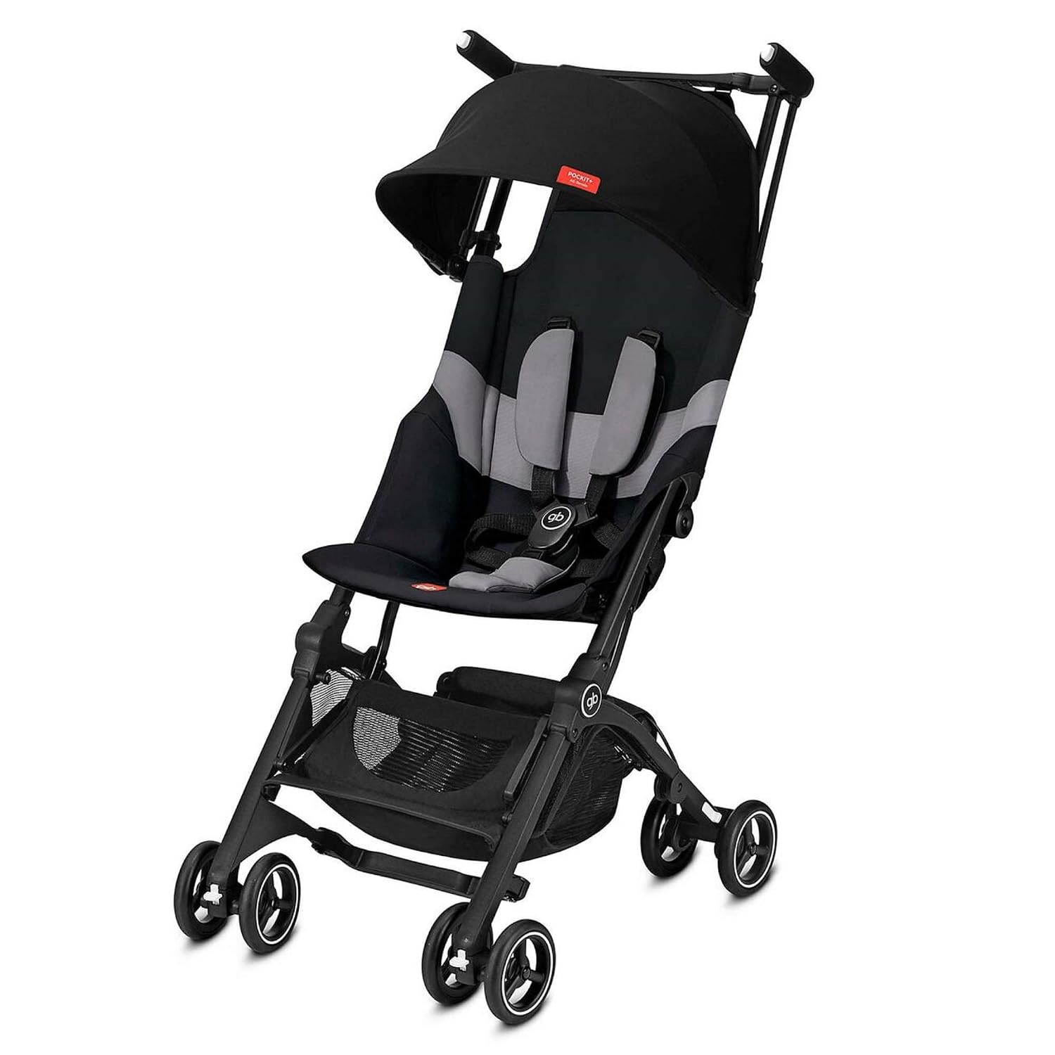 GB Pockit Plus All-Terrain Ultra Compact Lightweight Stroller – Velvet Black