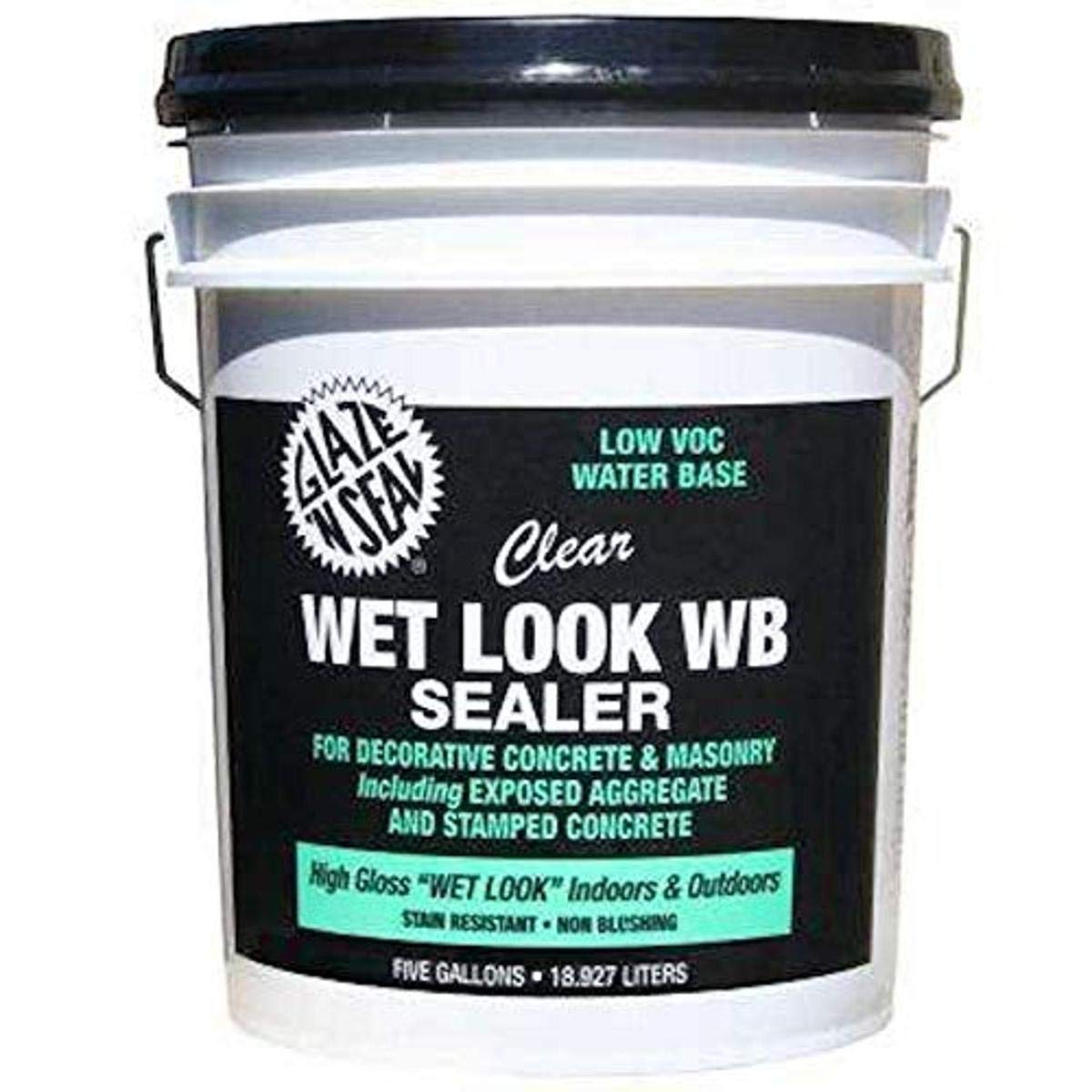 Glaze ‘N Seal Wet Look Water Based Sealer, 5 Gallon (174)