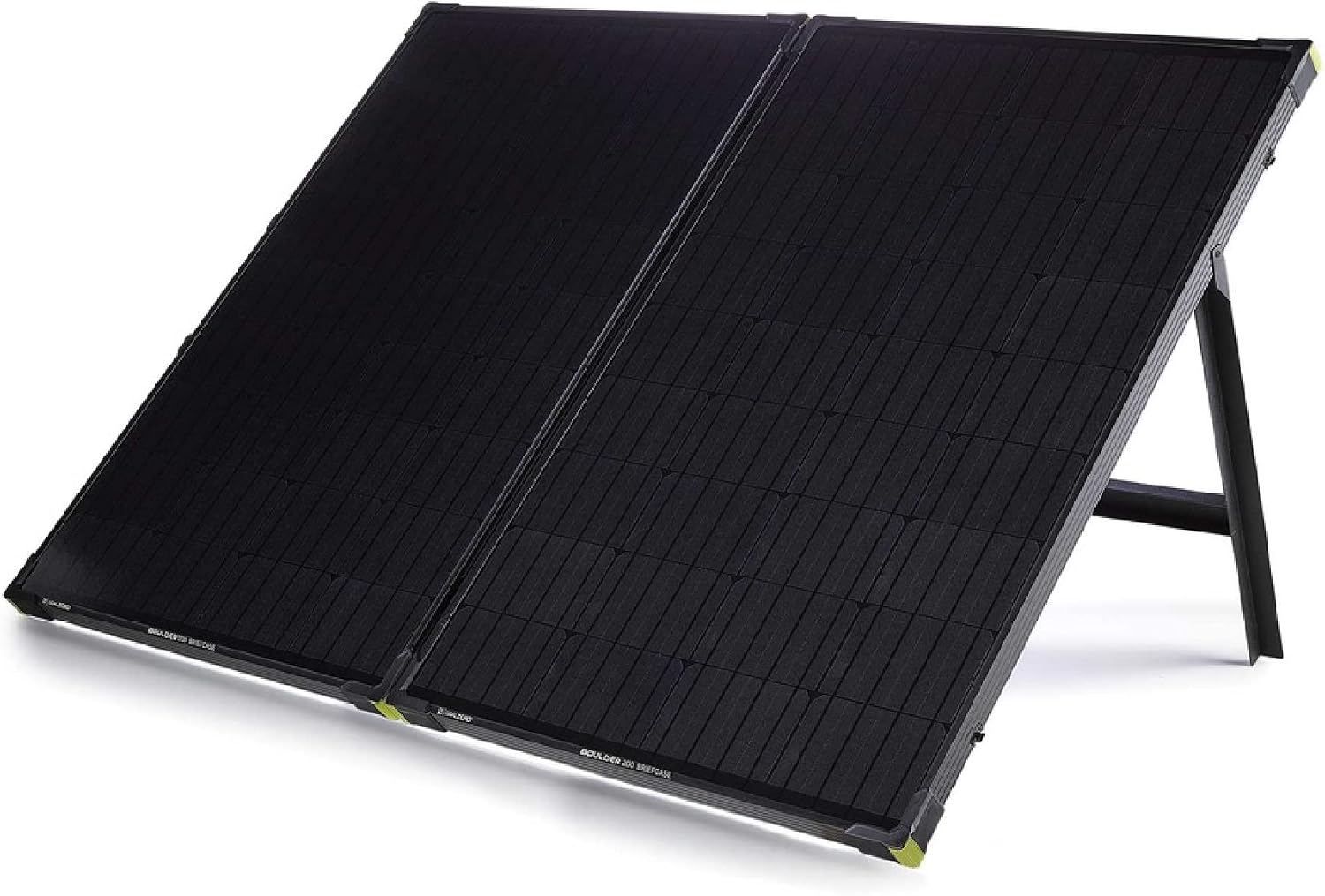 Goal Zero Boulder 200 Briefcase Solar Panel, 200W Monocrystalline with Kickstand, Portable Foldable for Camping, Tailgating, Emergency