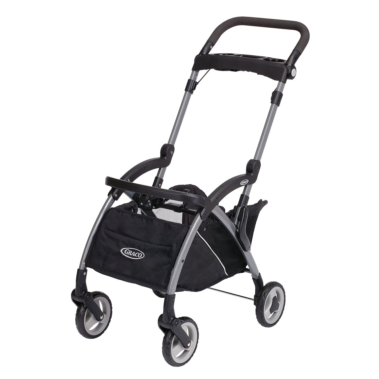 Graco SnugRider Elite Car Seat Carrier, Lightweight Frame, Travel Stroller Accepts any Graco SnugRide Infant Car Seat, Black