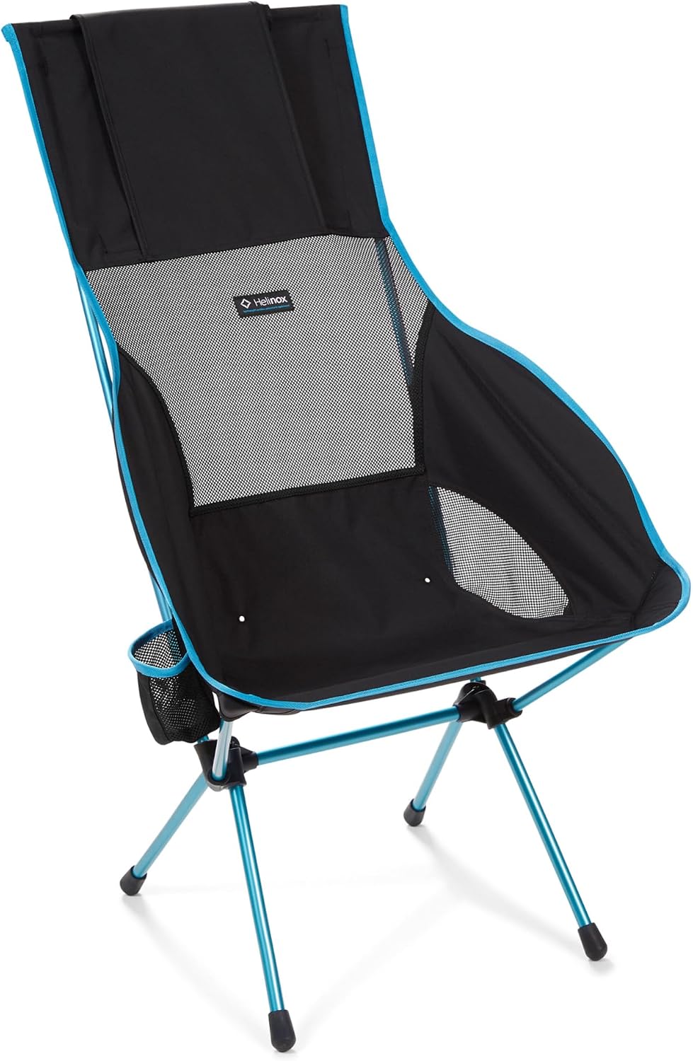 Helinox Savanna High-Back Collapsible Camp Chair – Black