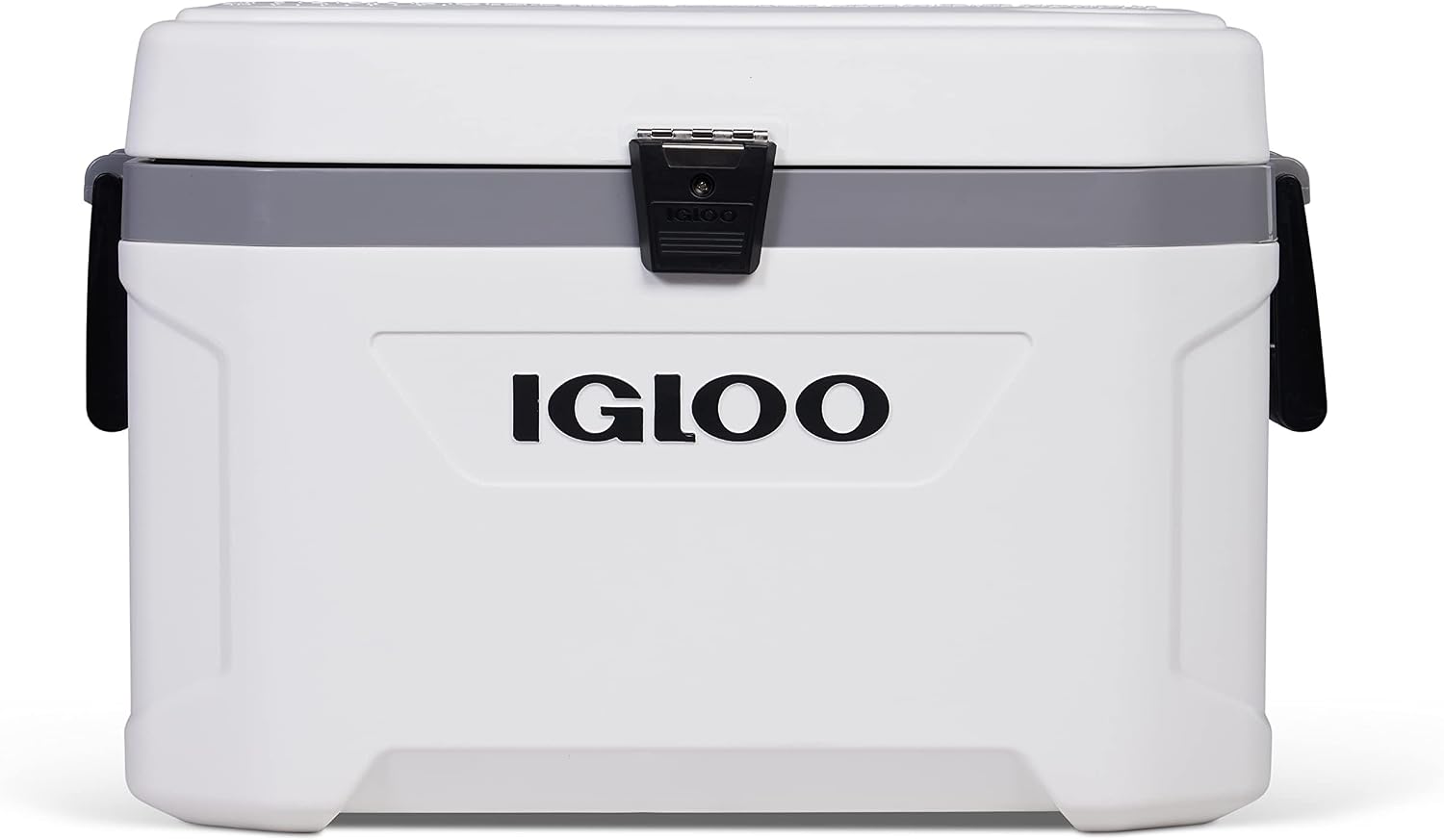 Igloo Coolers Marine Series, Insulated Portable Hard Side Cooler Ice Chest, Great for Fishing, Camping, Boating, & More – 54 QT