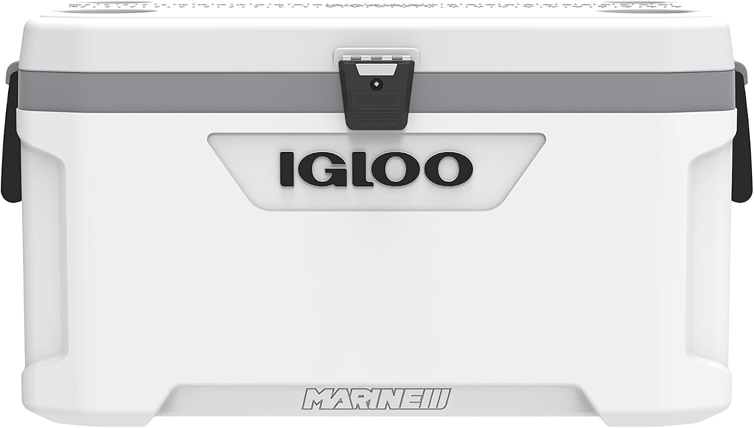 Igloo Coolers Marine Series, Insulated Portable Hard Side Cooler Ice Chest, Great for Fishing, Camping, Boating, & More – 70 Qt