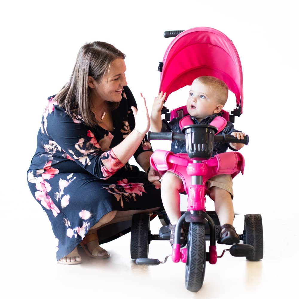 Joovy Tricycoo 4.1 Kids First Tricycle – Pink