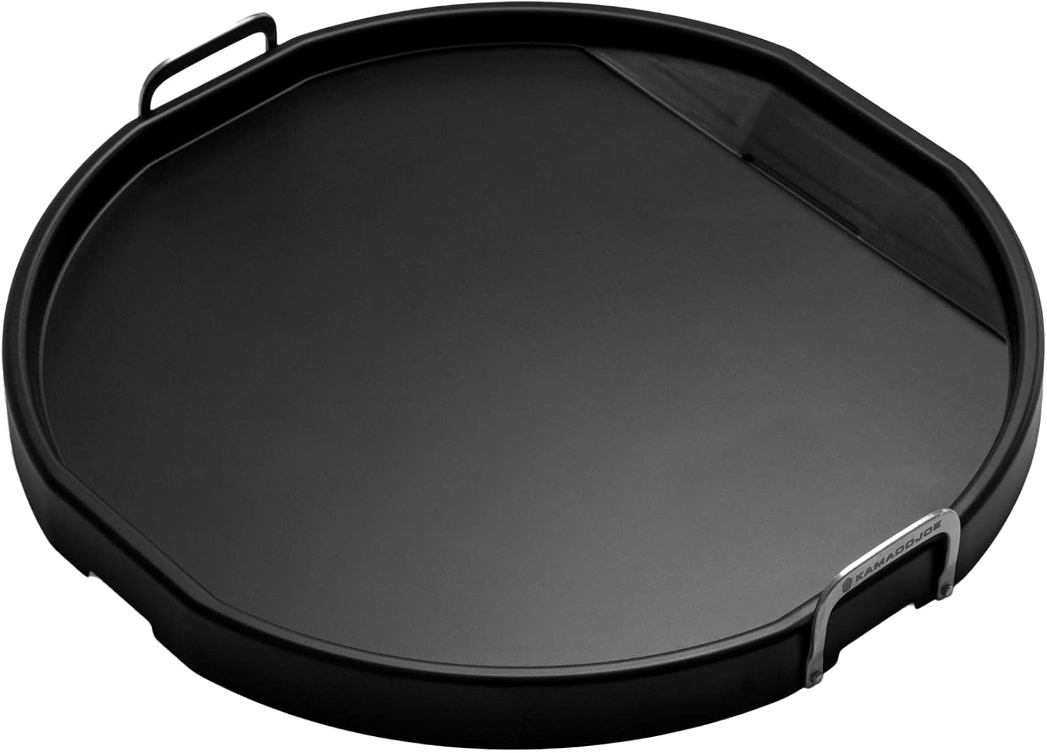Kamado Joe Karbon Steel Flat-Top Griddle, Pre-Seasoned Non-Stick with Stainless Handles for Big Joe 24″, Model KJ15094622