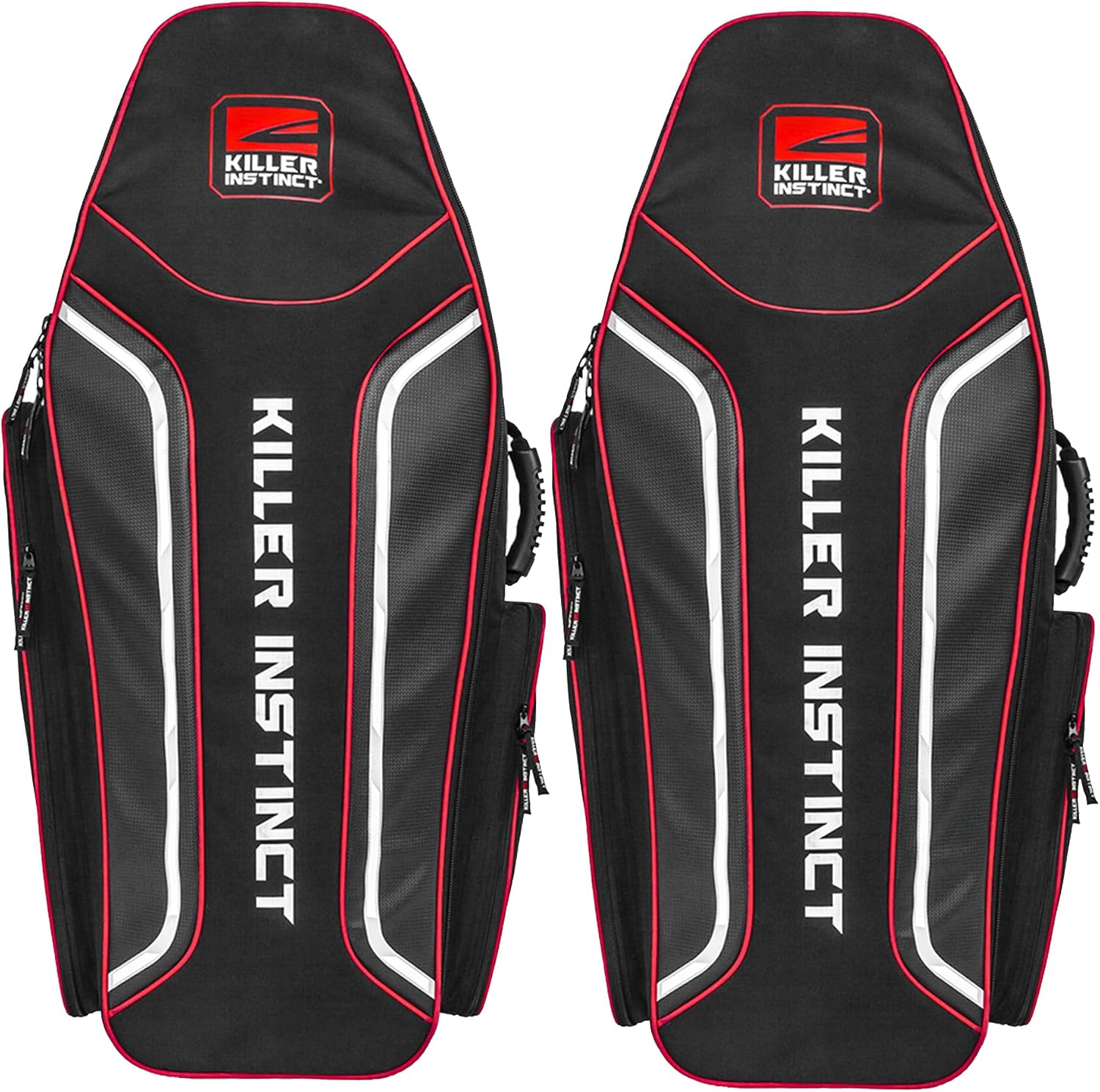 Killer Instinct 36″ Wide Slayer Coffin Padded Crossbow Case, Black (2 Pack)