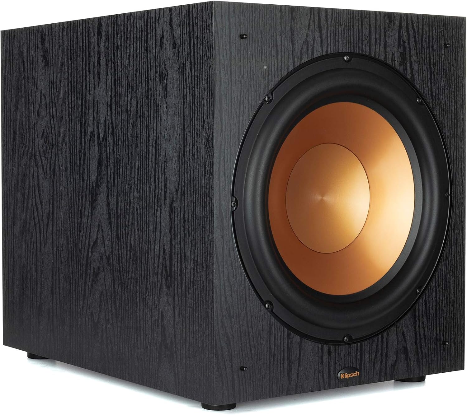 Klipsch Synergy Black Label Sub-120 12″ Subwoofer, 200W RMS & 400W Peak Power, Digital Amp for Deep Home Theater Bass