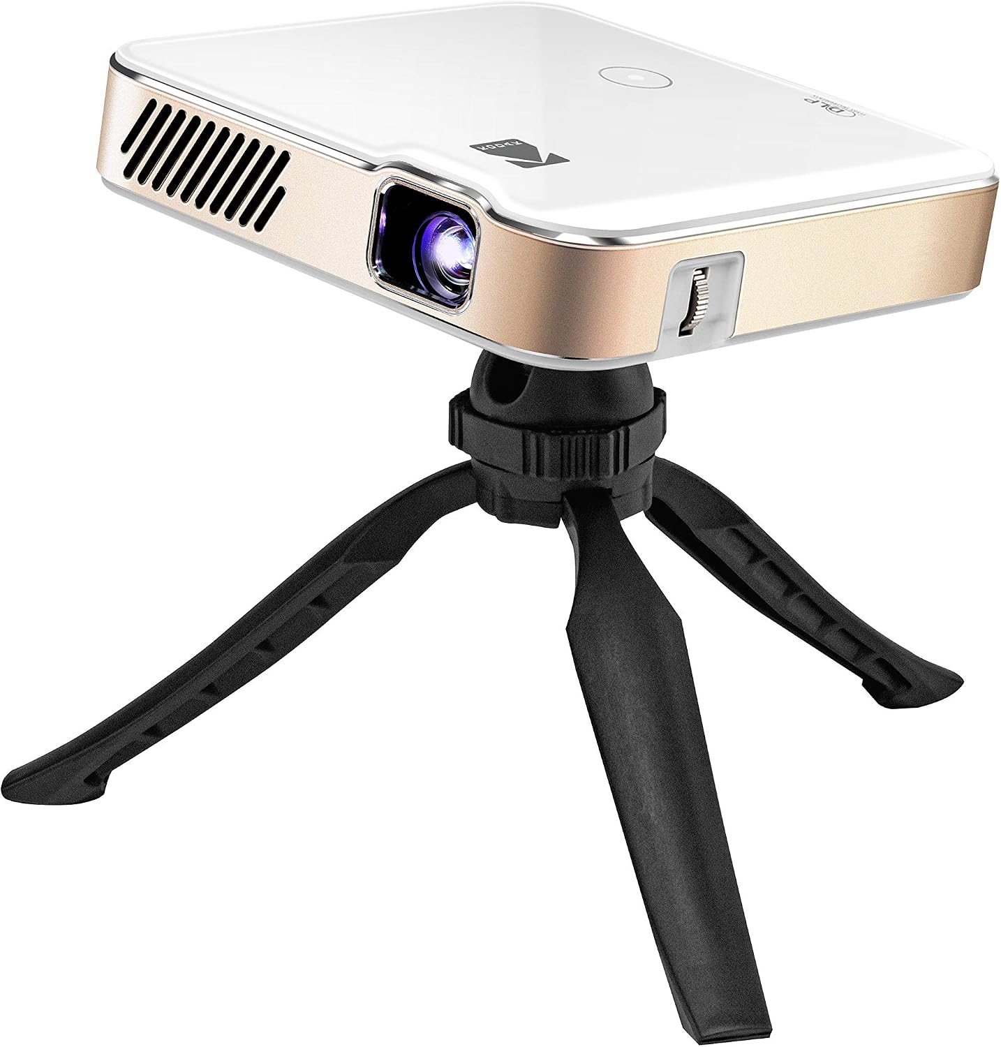 KODAK Luma 450 Portable Full HD Smart Projector, Wi-Fi, Bluetooth, HDMI/USB, 150” Display, 1080p Native, 200 Lumens