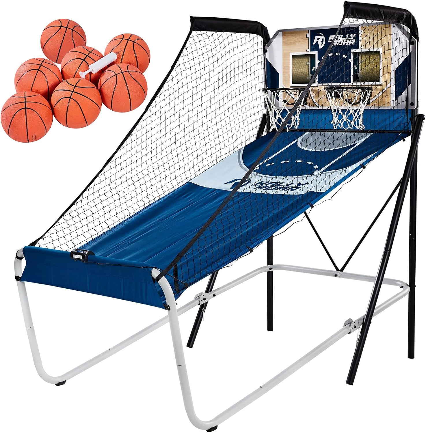 Lancaster Gaming Company Rally and Roar Premium Home Dual Shot Basketball Game