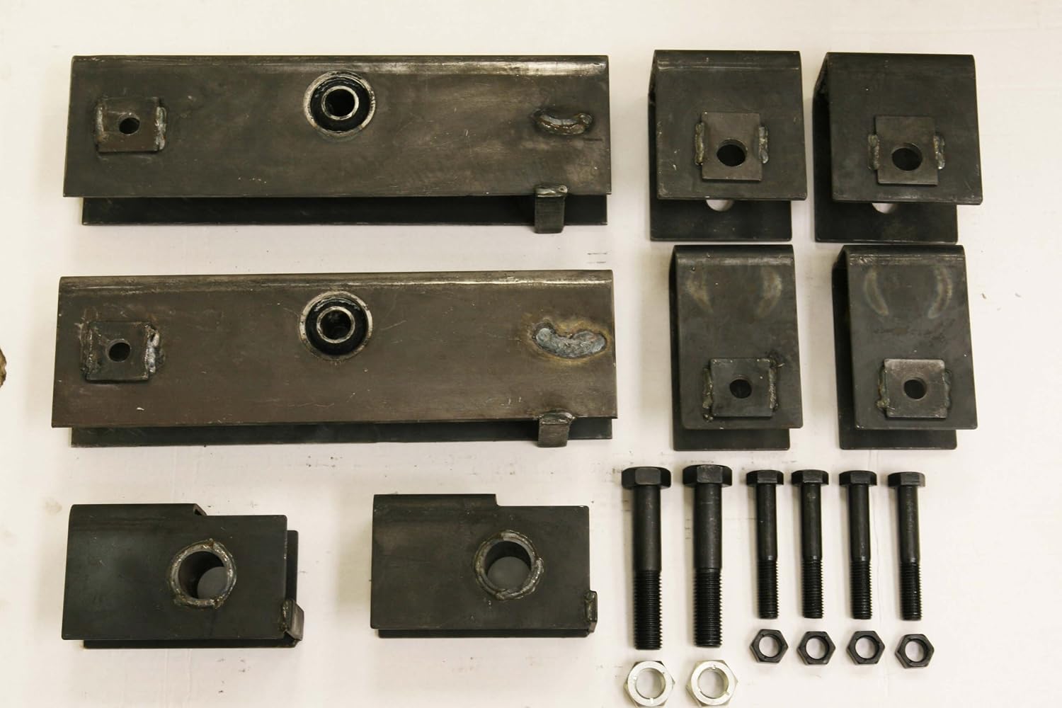 LIBRA Trailer Hanger Kit for 2-1/2″ Slipper Spring 10k Lbs Tandem Axle 42-1/4″ Spacing – 23015
