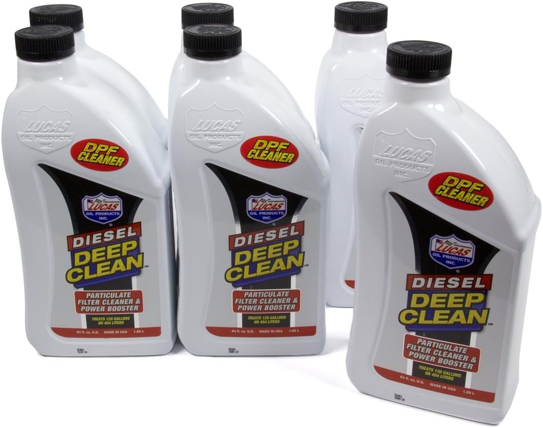 Lucas Oil Products 10873-6 Diesel Deep Clean Fuel Additive, 384 fl. oz, 1 Pack