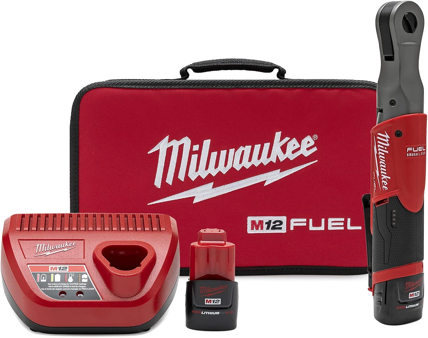 M12 FUEL 3/8″ RATCHET 2BAT