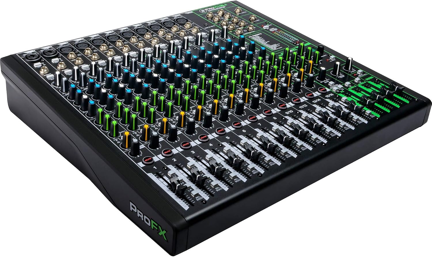 Mackie ProFX16v3 16-Channel Professional Analog Mixer with USB, Onyx Mic Preamps and GigFX Effects Engine