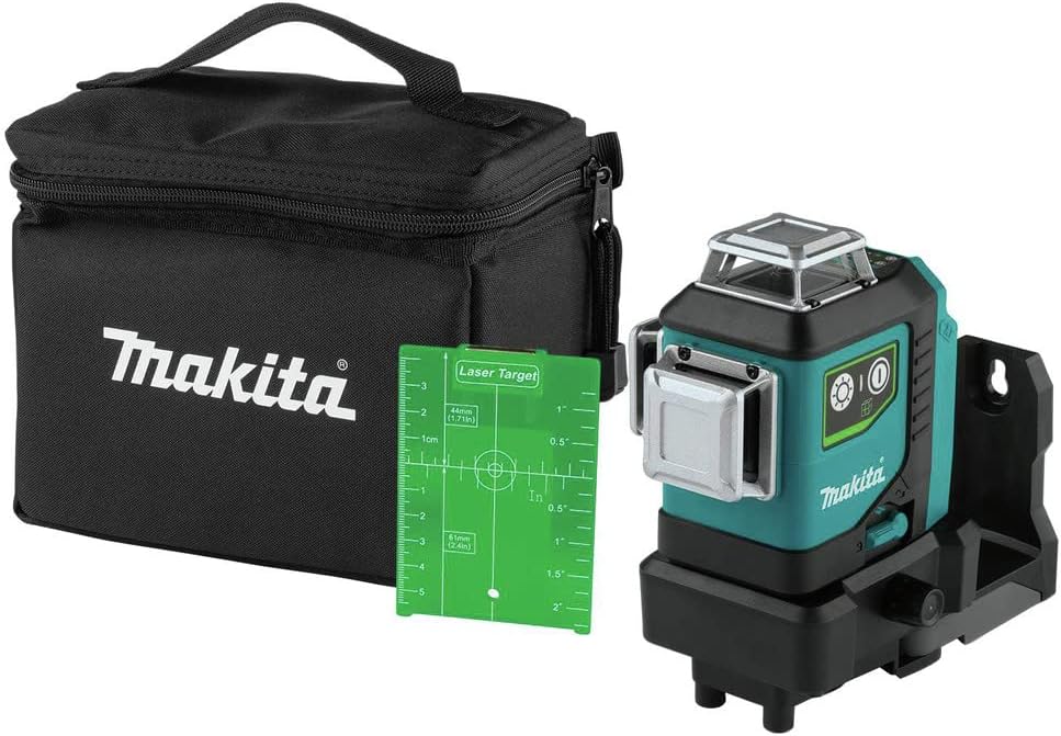Makita SK700GD 12V max CXT Lithium-Ion Cordless Self-Leveling 360° 3-Plane Green Laser, Tool Only