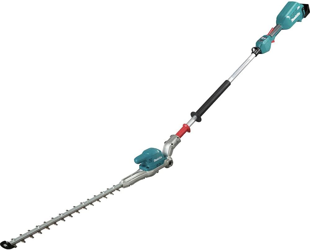 Makita XNU01Z Lithium-Ion Brushless Cordless, Tool Only 18V LXT 20″ Articulating Pole Hedge Trimmer, Teal