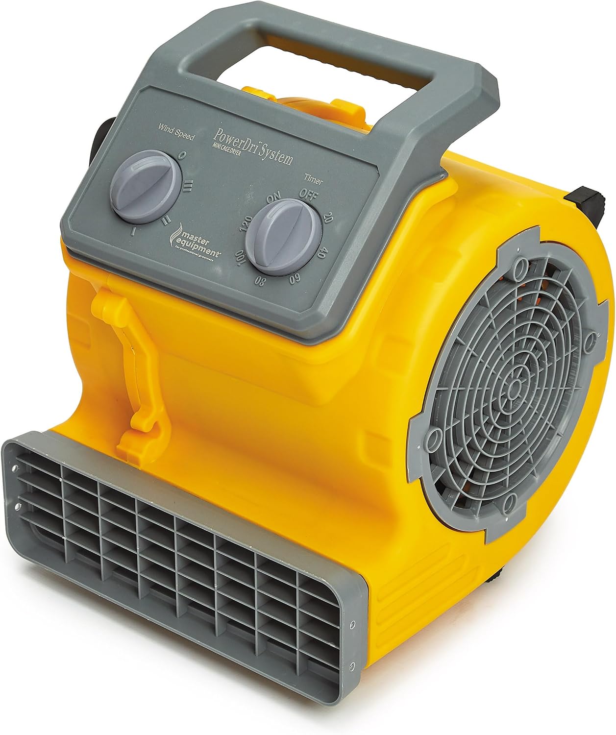 Master Equipment PowerDri System Mini Cage Dog Dryer Yellow