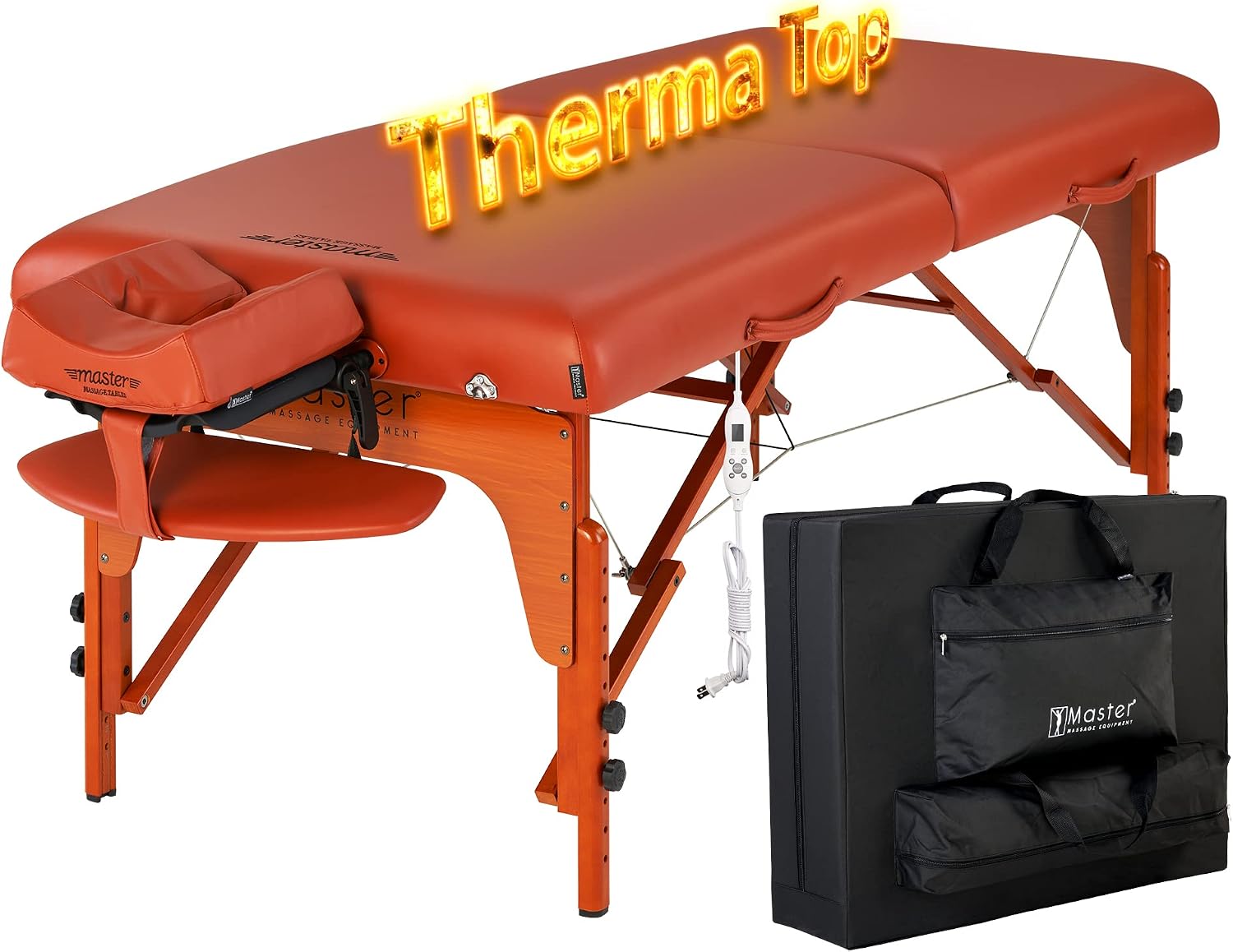 Master Massage 31″ Santana Therma Top Portable Massage Table Package (Built in Heating Pads)