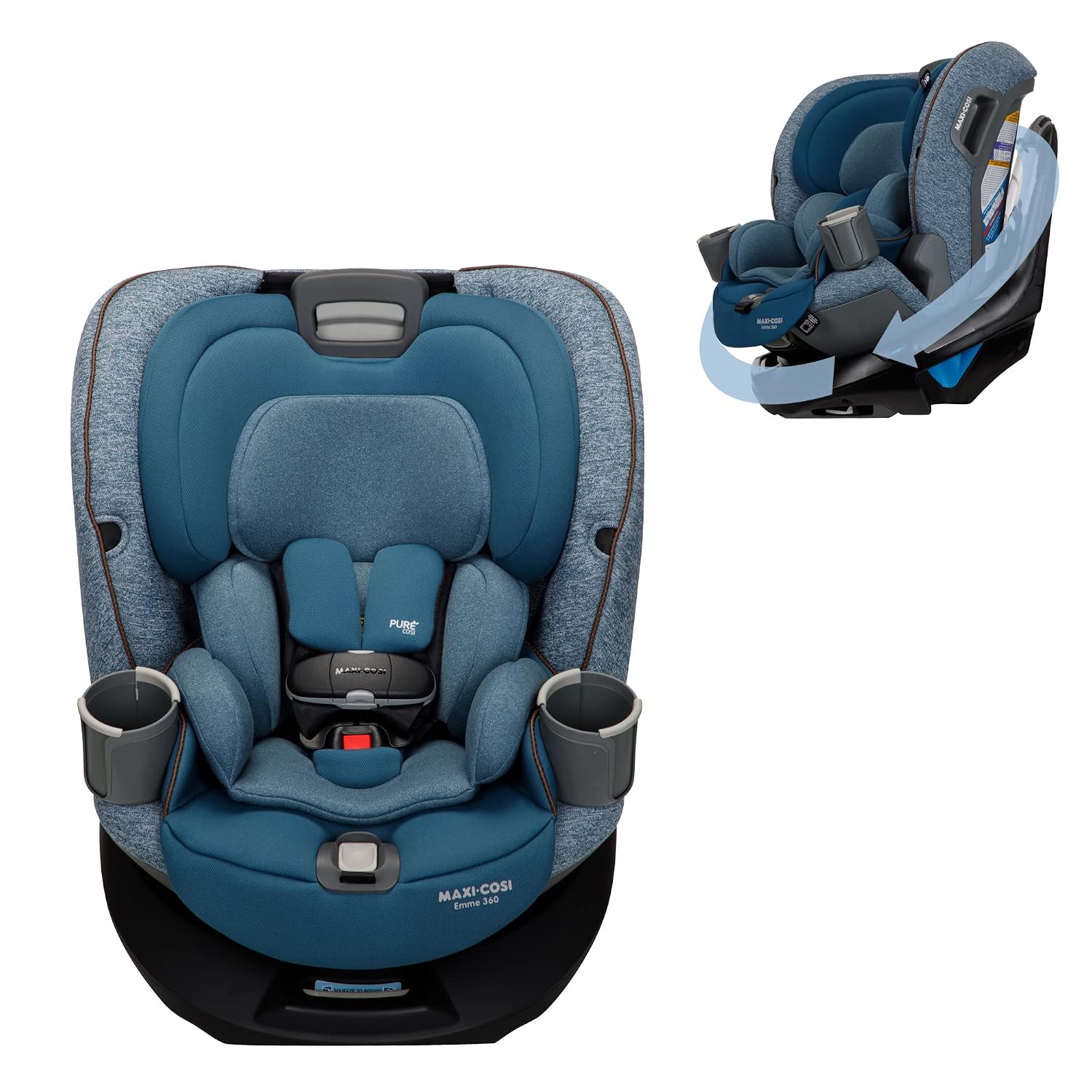 Maxi-Cosi Emme 360 Rotating Convertible Car Seat in Pacific Wonder