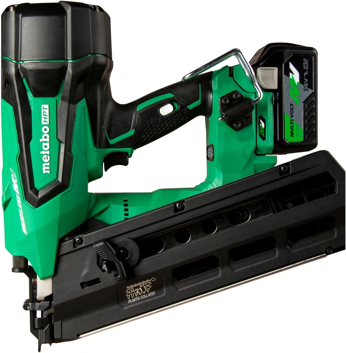 Metabo HPT 36V MultiVolt Cordless Framing Nailer, Includes Battery and Charger, NR3690DR
