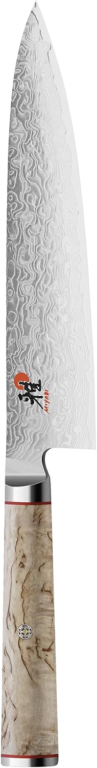 Miyabi Birchwood SG2 Japanese Chef’s Knife, 8-inch, Chef’s Kitchen Knife