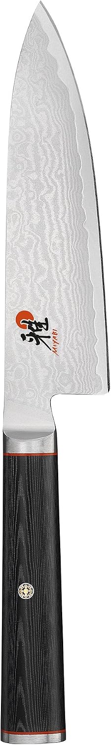 MIYABI Kaizen 6-Inch Chef’s Knife, Black
