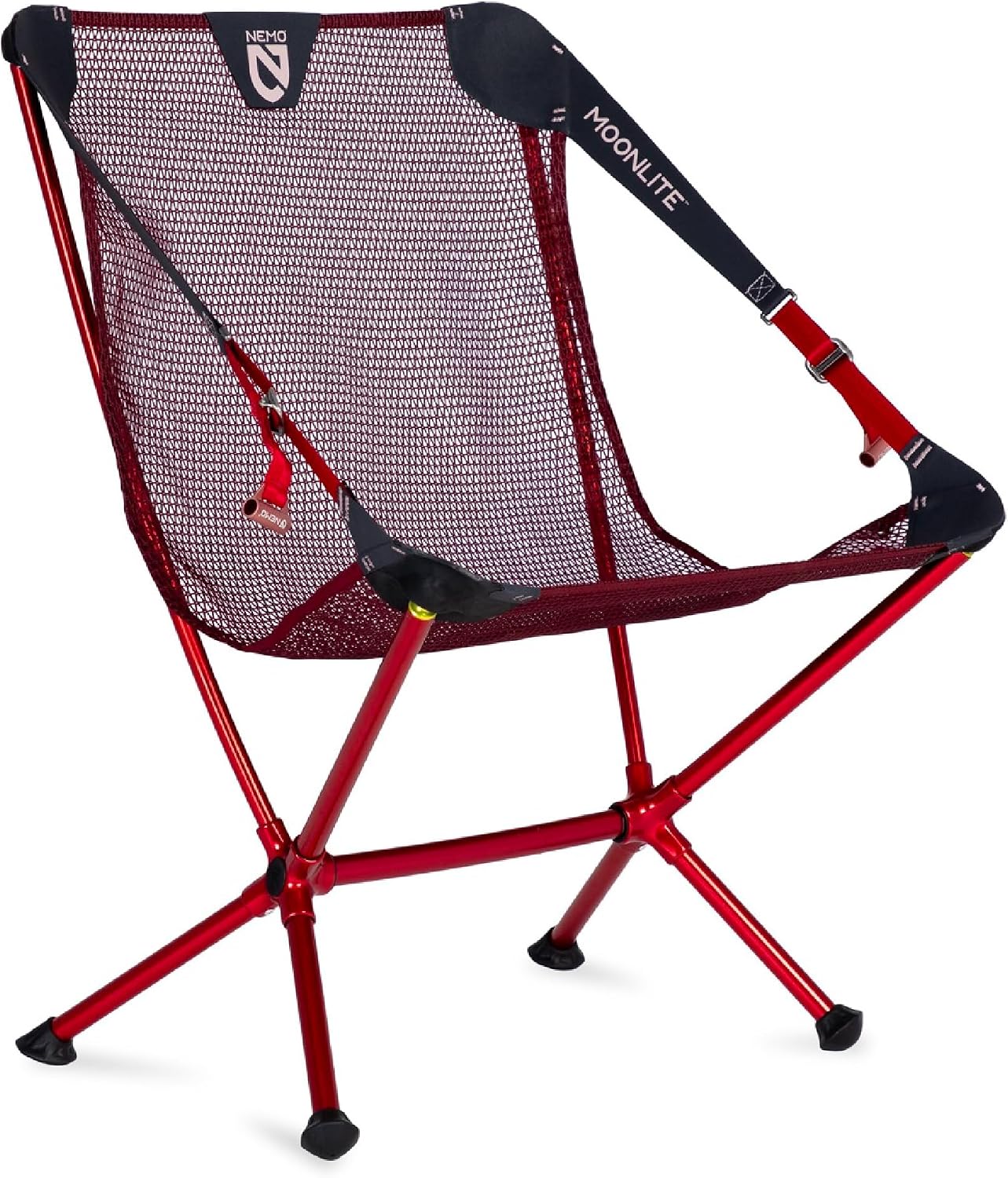 NEMO Equipment Moonlite Reclining Camp Chair – One Size – Deep Claret