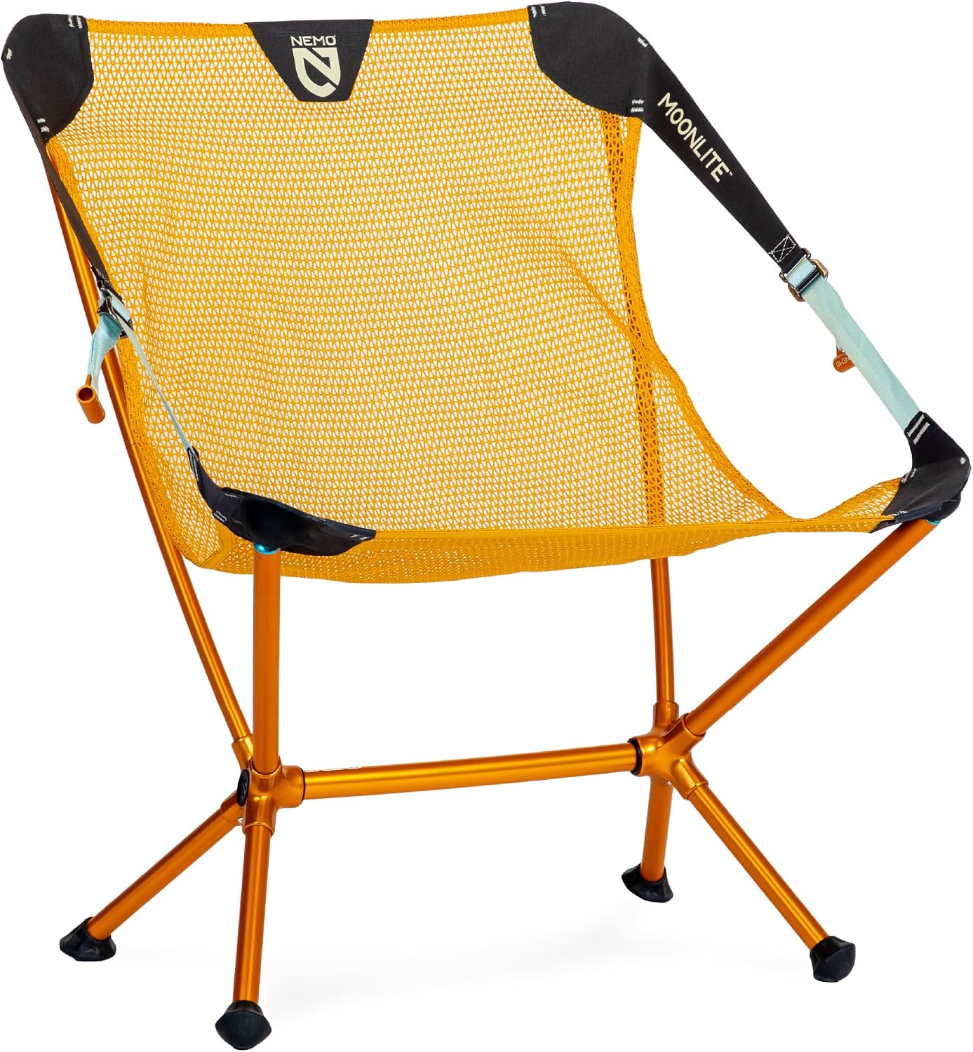 NEMO Equipment Moonlite Reclining Camp Chair – One Size – Mango/Frost