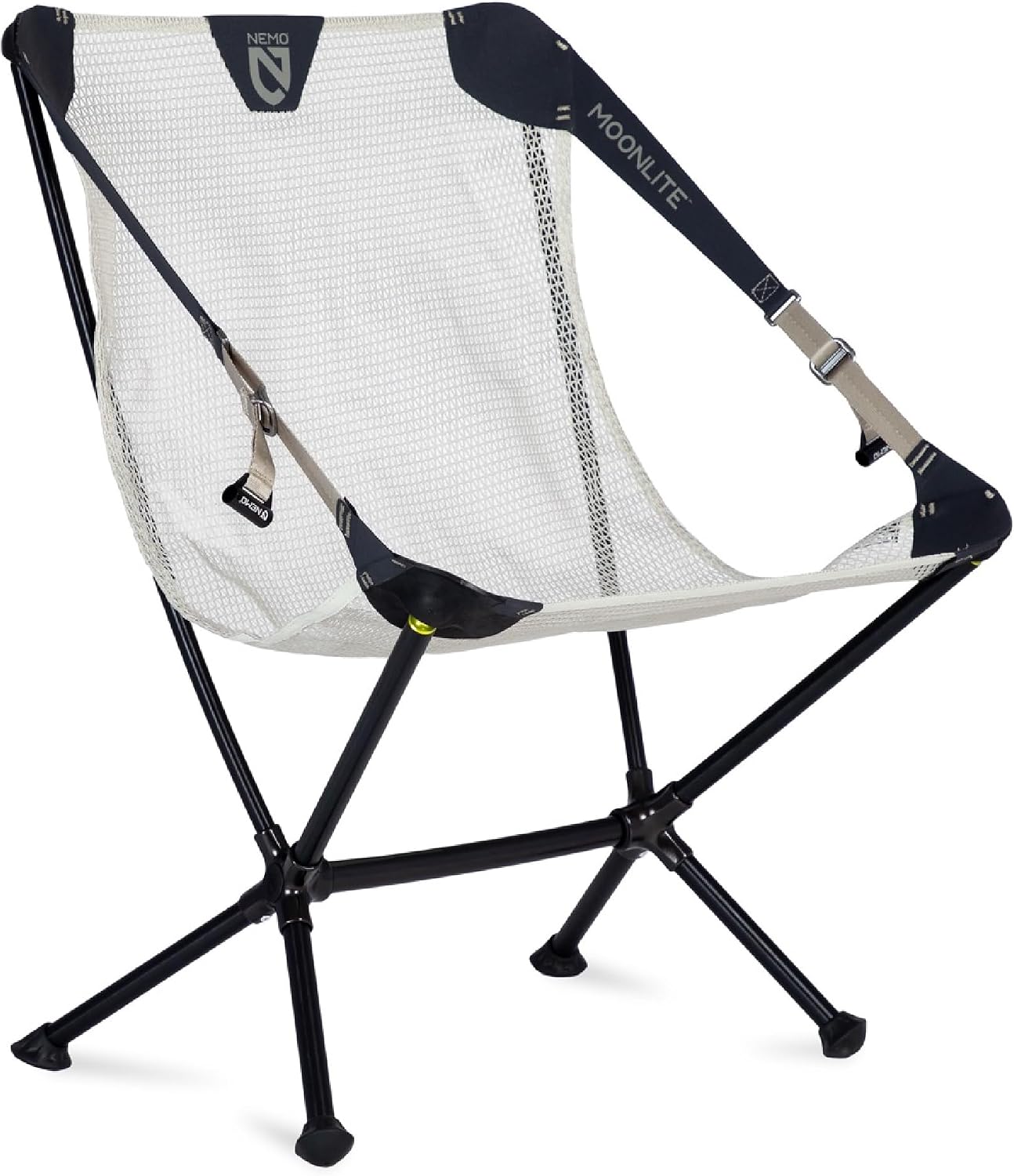 NEMO Equipment Moonlite Reclining Camp Chair – One Size – Pelican Gray