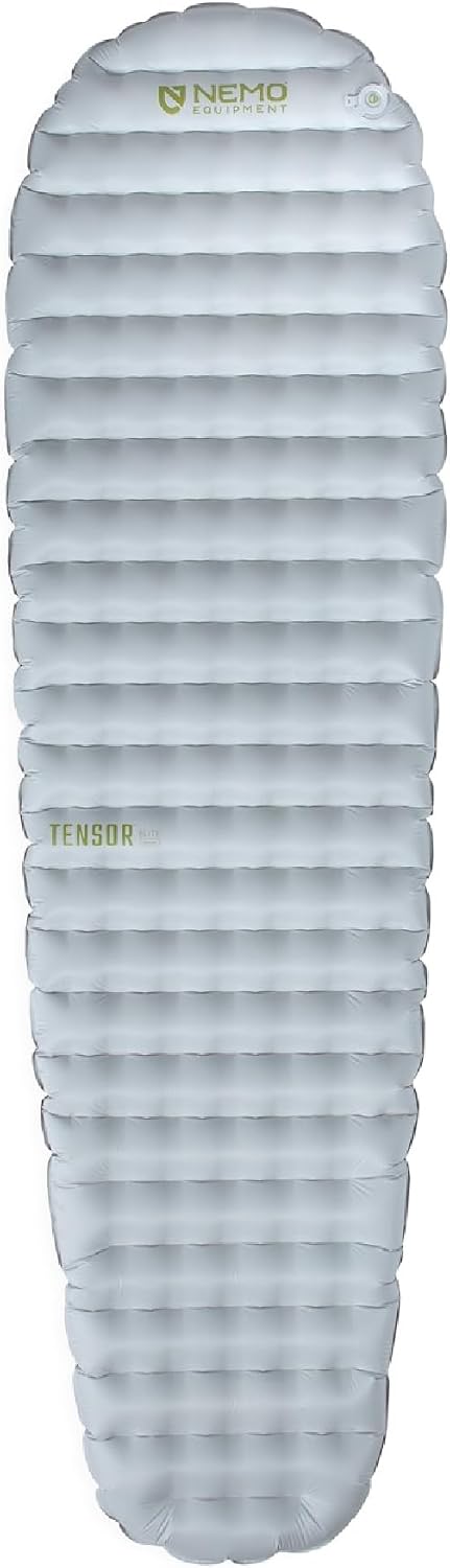 NEMO Equipment Tensor Elite Sleeping Pad – Aluminum/Titanium – Regular Mummy