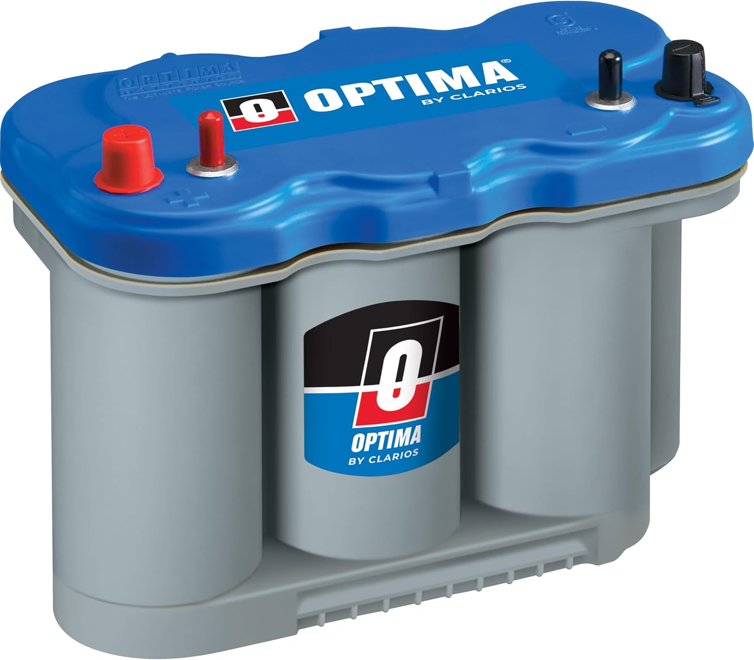 OPTIMA D27M BlueTop AGM Battery – 12V, 800CCA, Deep Cycle + Starting, Dual Terminals, Maintenance-Free for Boat & RV
