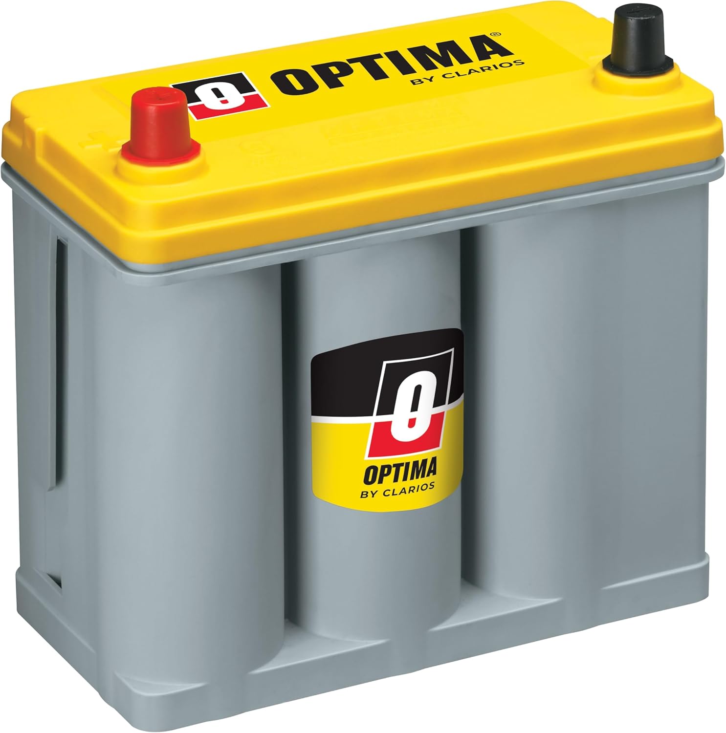 OPTIMA D51 YellowTop AGM Battery – 12V, 450CCA, Dual Purpose, Maintenance-Free High Performance Battery for Car, Truck & SUV