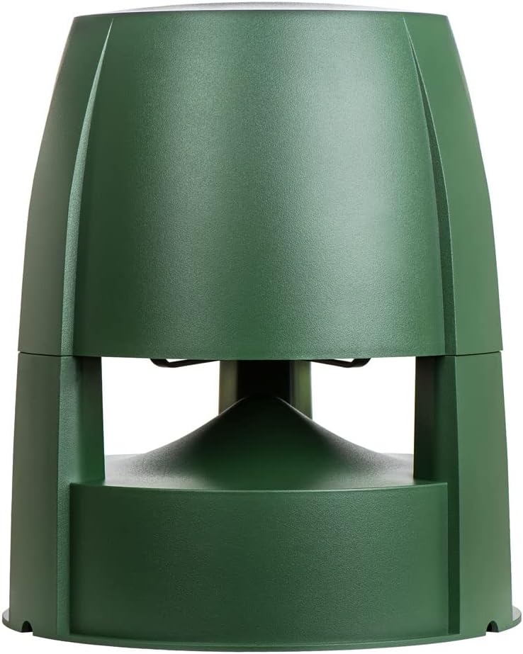 OSD Forza 8″ Outdoor Speaker Omni 360° Dispersion Weather Resistant, Built-in 70V Transformer, Reinforced Cabinet, Green