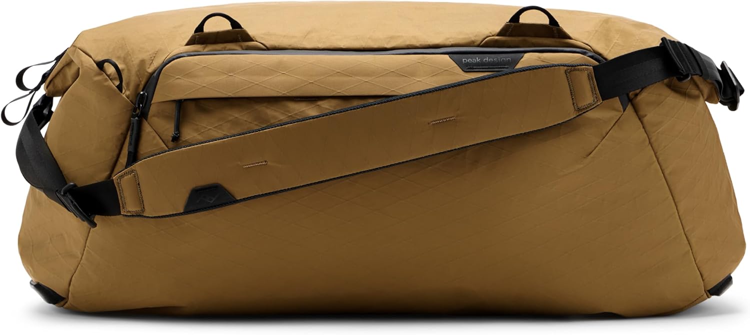 Peak Design Travel Duffel, Extra-Wide Single Zip Access, Weatherproof Shell