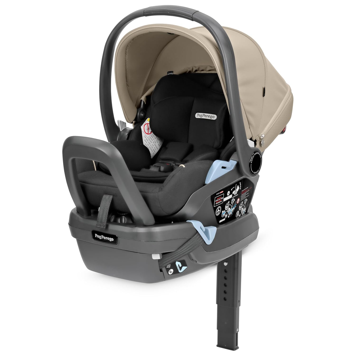 Peg Perego Primo Viaggio Lounge Reclining Infant Car Seat – Vanilla Blend