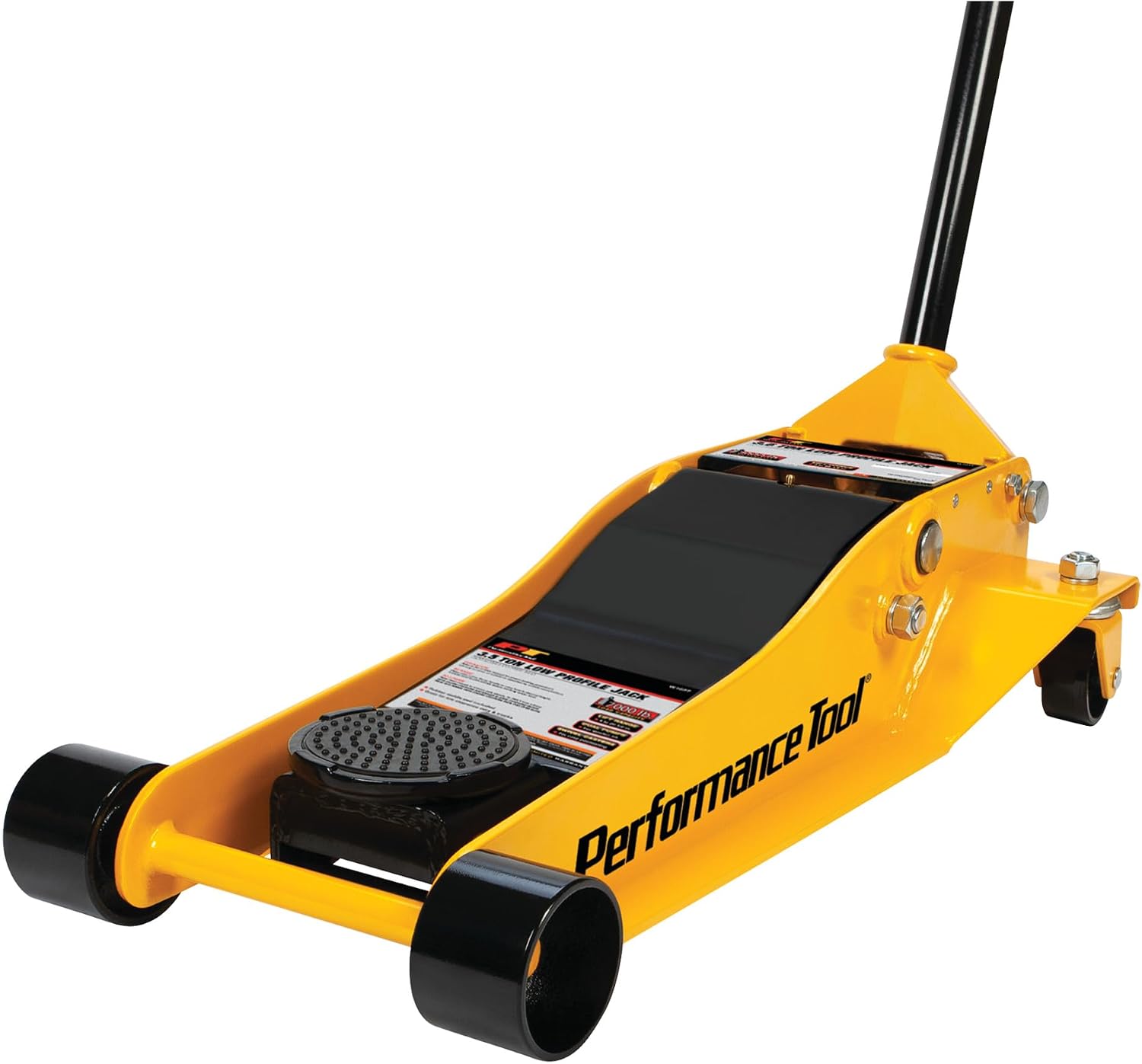 Performance Tool W1627 3.5 Ton (7,000 lbs.) Capacity Low Profile Service Jack