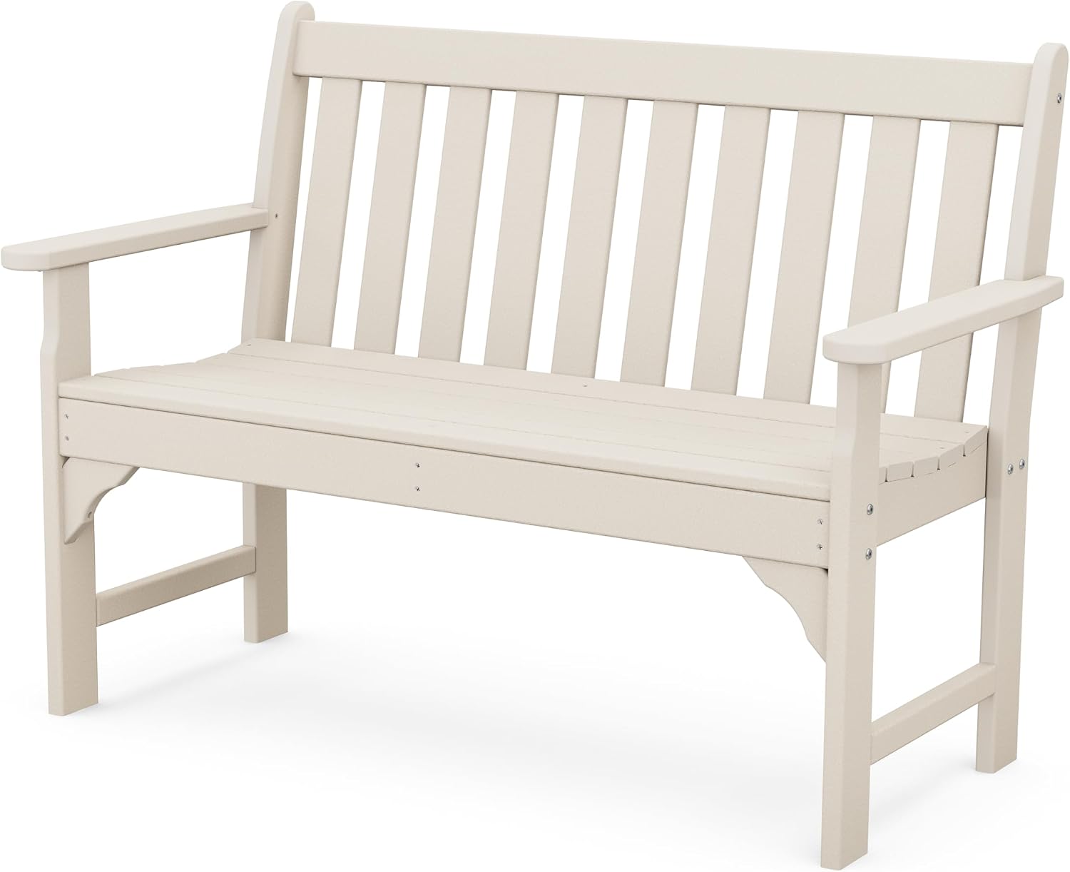 POLYWOOD GNB48SA Vineyard 48-Inch Bench, Sand