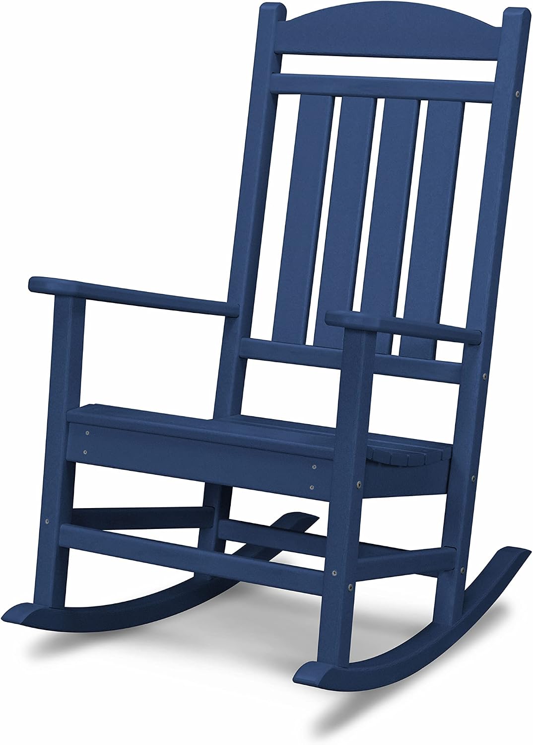 POLYWOOD R100NV Presidential Rocking Chair in Navy