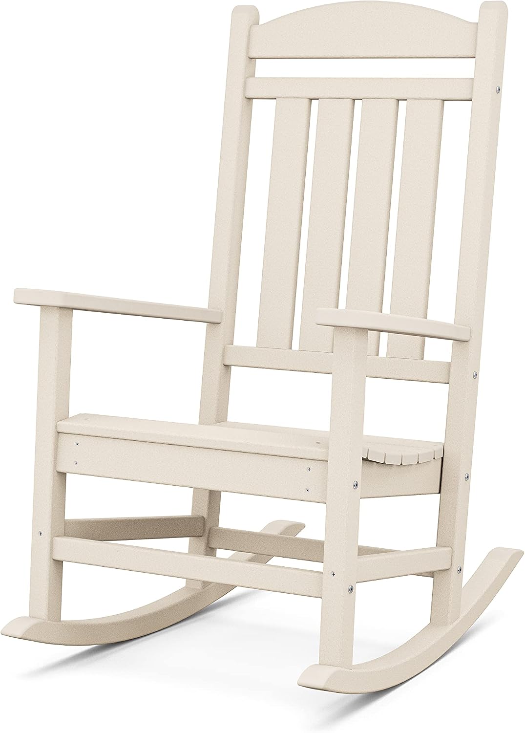 POLYWOOD R100SA Presidential Rocking Chair in Sand