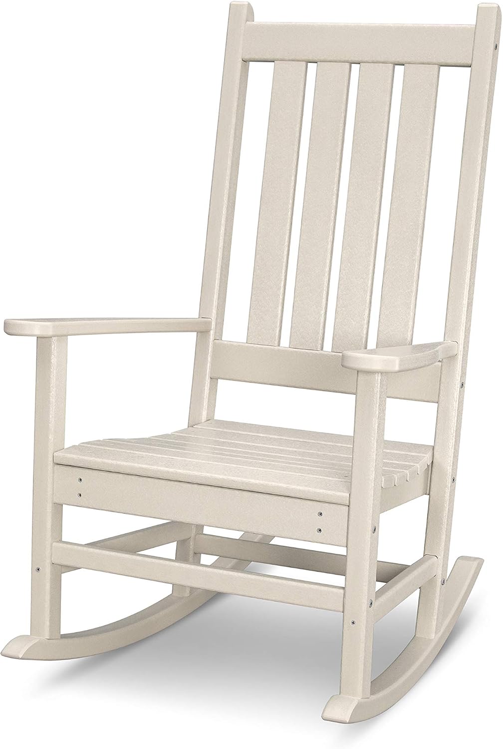 POLYWOOD Vineyard Porch Rocking Chair – Sand