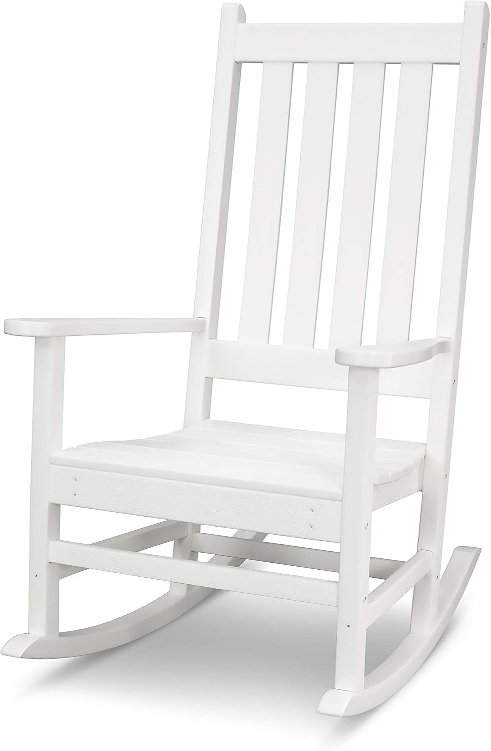 POLYWOOD Vineyard Porch Rocking Chair – White