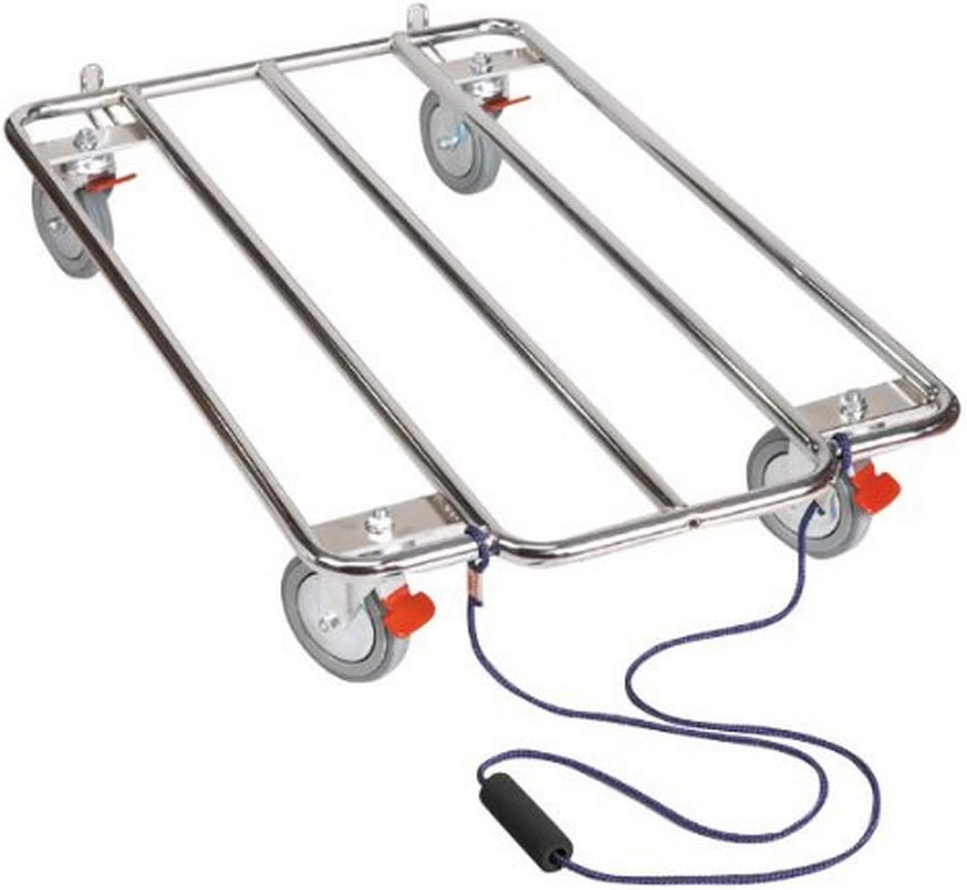 ProSelect Kennel Karts – Heavy-Duty Steel Chrome Carts with Wheels