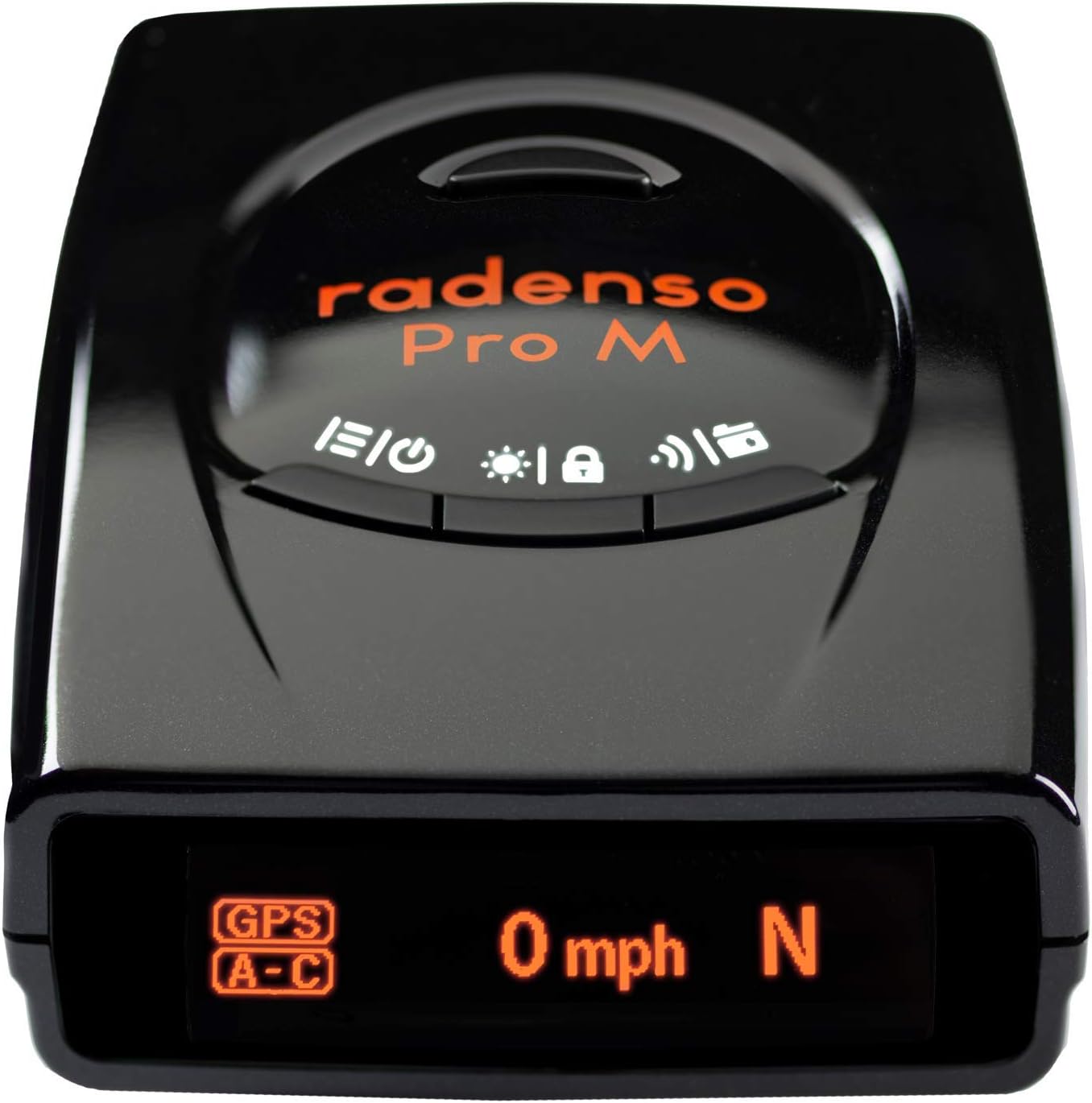 Radenso Pro M Radar Detector with Less False Alerts, Small Size, USA Technical Support, GPS Lockouts
