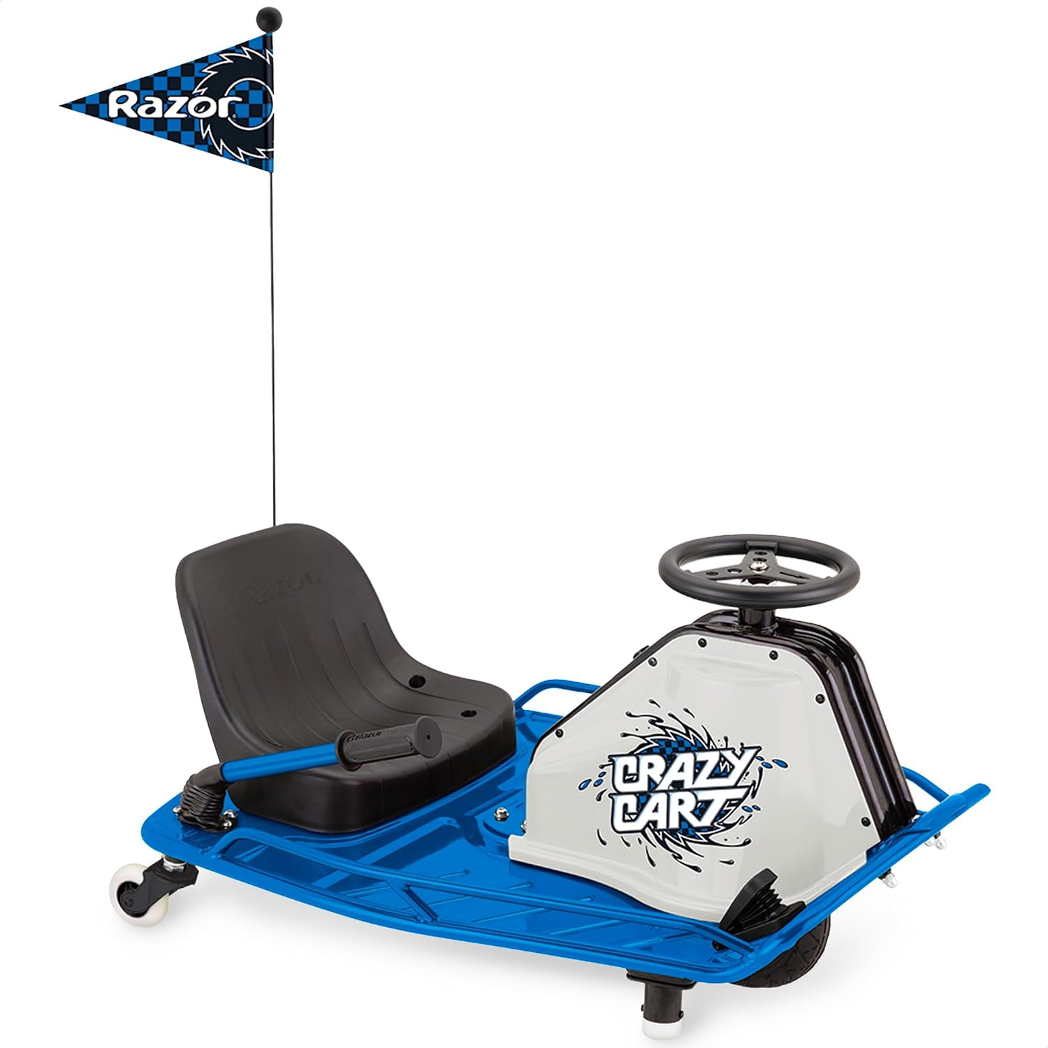 Razor Crazy Cart Electric Drifting Go Kart – Variable Speed