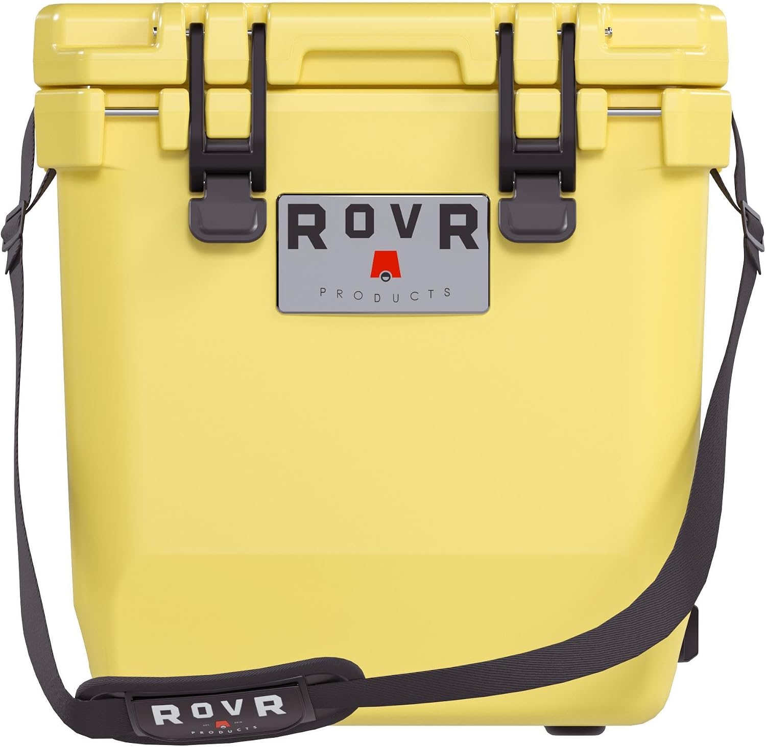 RovR Hard Cooler – Heavy Duty Insulated Cooler Box for Camping, Beach, Travel, Tailgating, Fishing, and Parties – Sunny Side