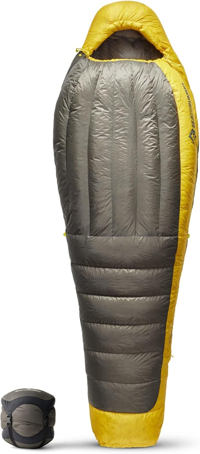 Sea to Summit Spark Ultralight Down Sleeping Bag, Regular, 45-degree